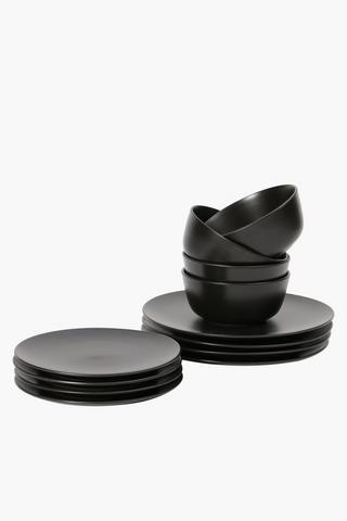 12 Piece Stoneware Dinner Set