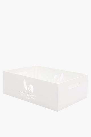 Bunny Wooden Crate Large