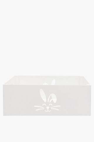 Bunny Wooden Crate Large