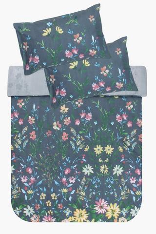 Polycotton Bellavista Floral Duvet Cover Set