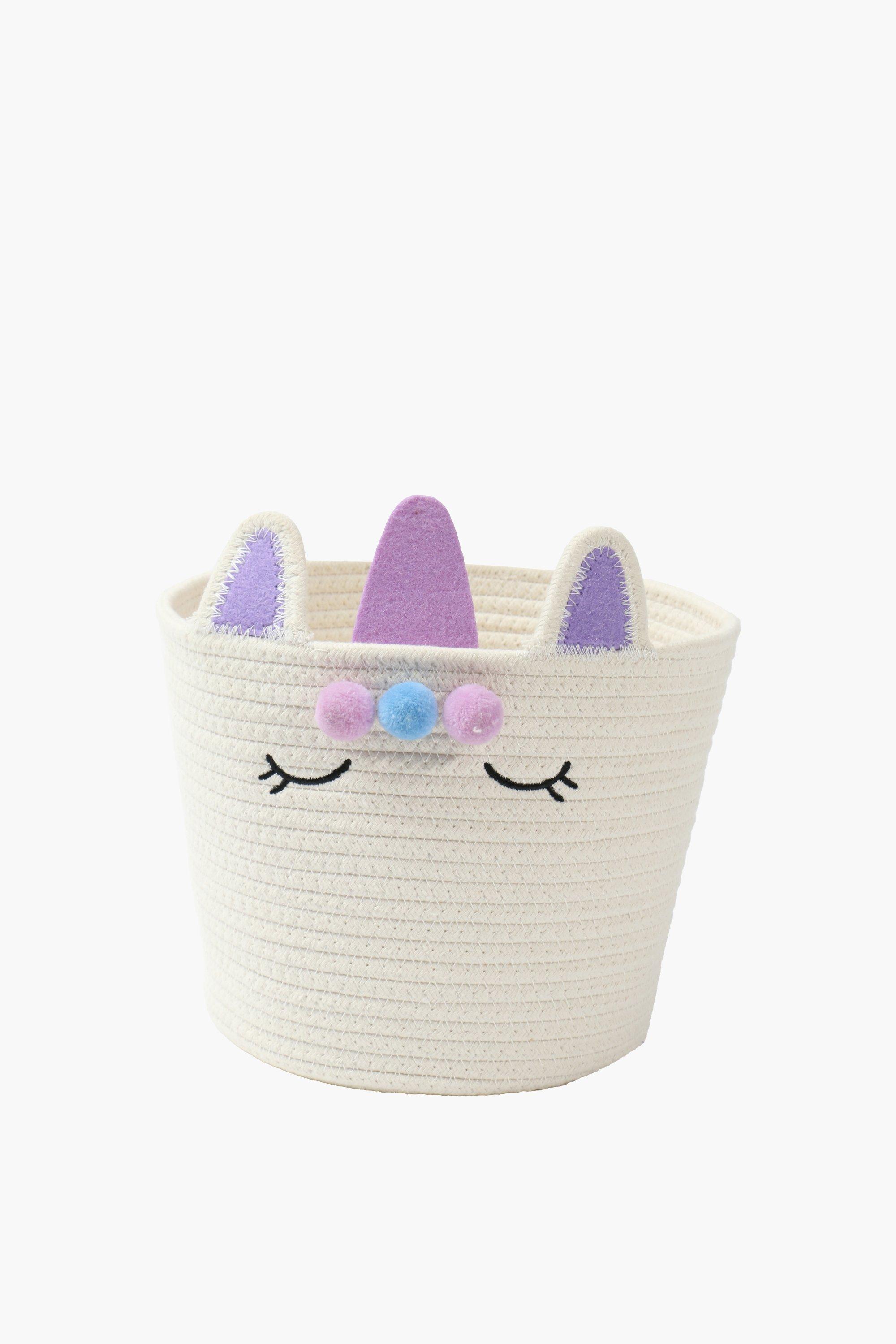 Rope Unicorn Utility Basket