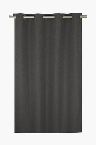 Lucca Textured Eyelet Curtain, 140x250cm