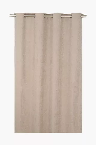 Lucca Textured Eyelet Curtain, 140x250cm