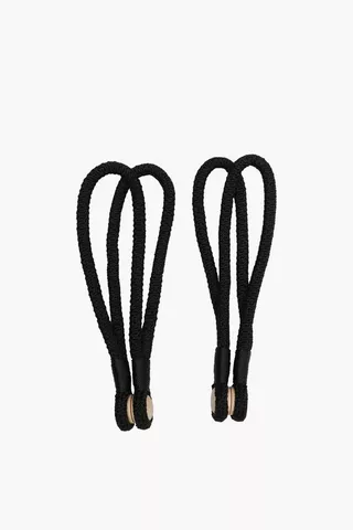 2 Pack Double Rope Magnetic Tie Back