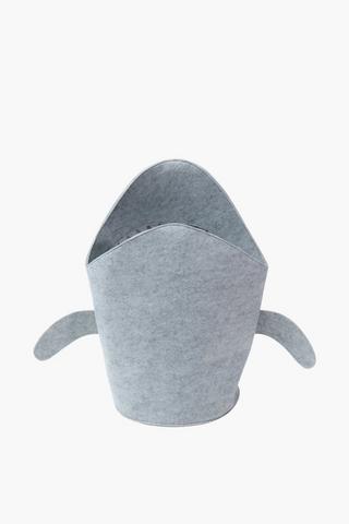 Shark Felt Laundry Basket