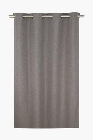 Lucca Textured Eyelet Curtain, 140x250cm