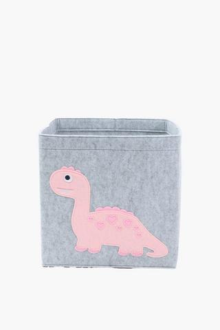 Foldable Dino Toy Basket