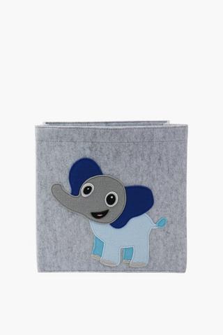 Foldable Elephant Toy Basket