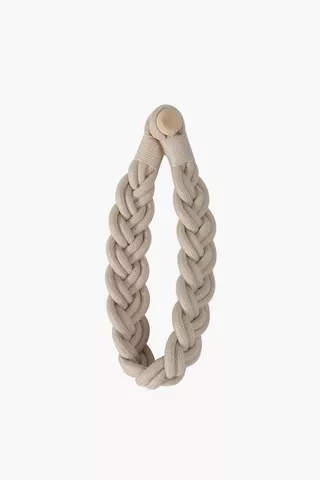 Braided Rope Magnetic Tie Back