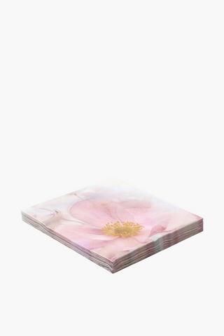 20 Pack Floral Serviettes