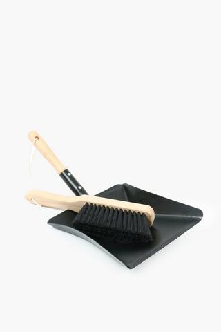 Metal Shovel And Broom Set
