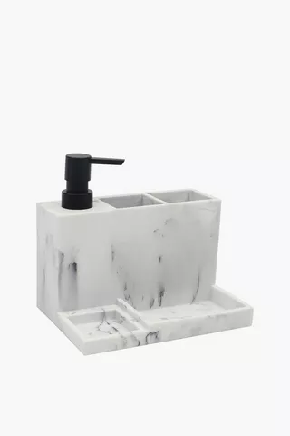 Cement Soap Dispenser Set
