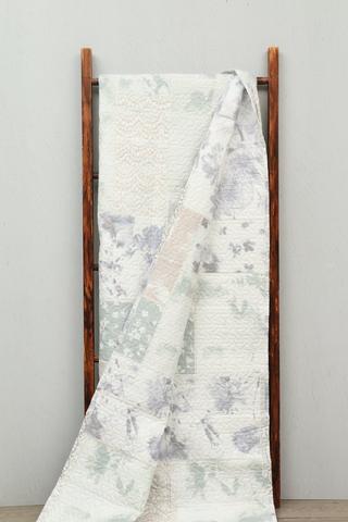 Soft Touch Glorious Patchwork Botanical Quilt, Queen King