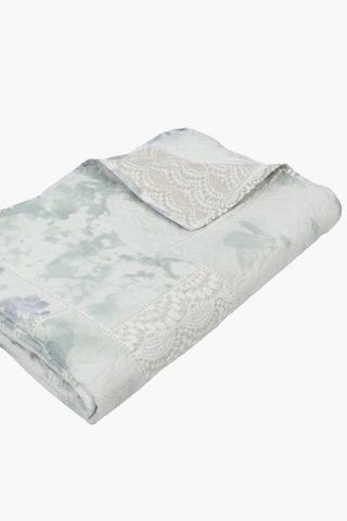 Soft Touch Glorious Patchwork Botanical Quilt, Queen King