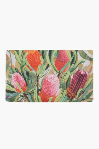 Pvc Kamburg Protea Kitchen Mat, 43x73cm
