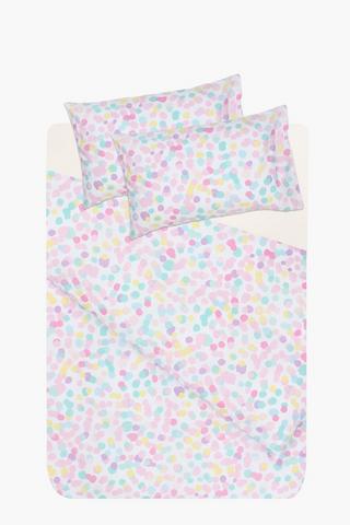 Polycotton Suzy Spot Duvet Cover Set