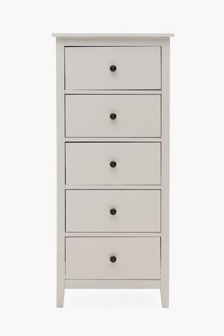 Nordby 5 Drawer Unit