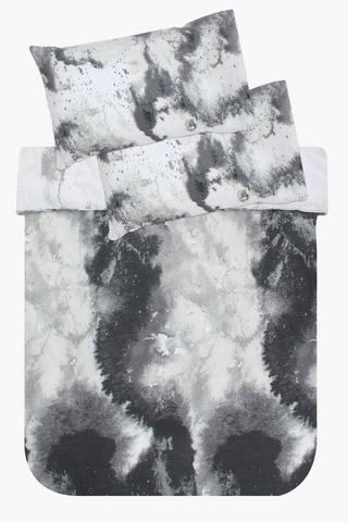 Polycotton Printed Cosmic Abstract Duvet Cover Set