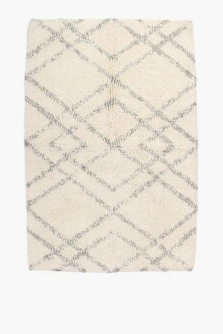 Mingle Angle Cotton Bath Mat