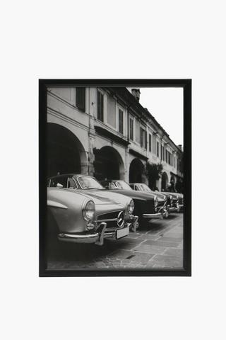 Framed Classic Cars, 30x40cm