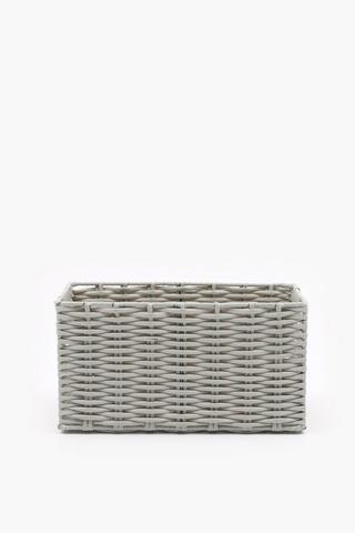 Oxford Woven Utility Basket, Medium