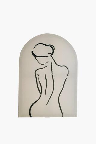 Arch Line Silhouette Canvas, 60x90cm