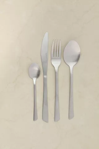16 Piece Curved Cutlery Set