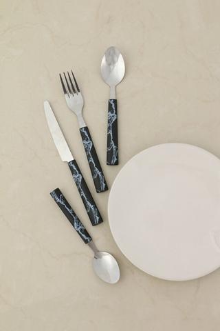 16 Piece Wire Detail Cutlery Set