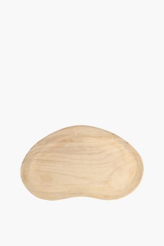 Paulowinia Wooden Tray, 46x26cm