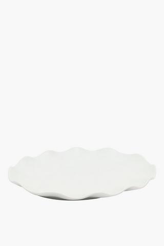 Stoneware Oval Plate