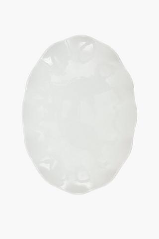 Stoneware Oval Plate