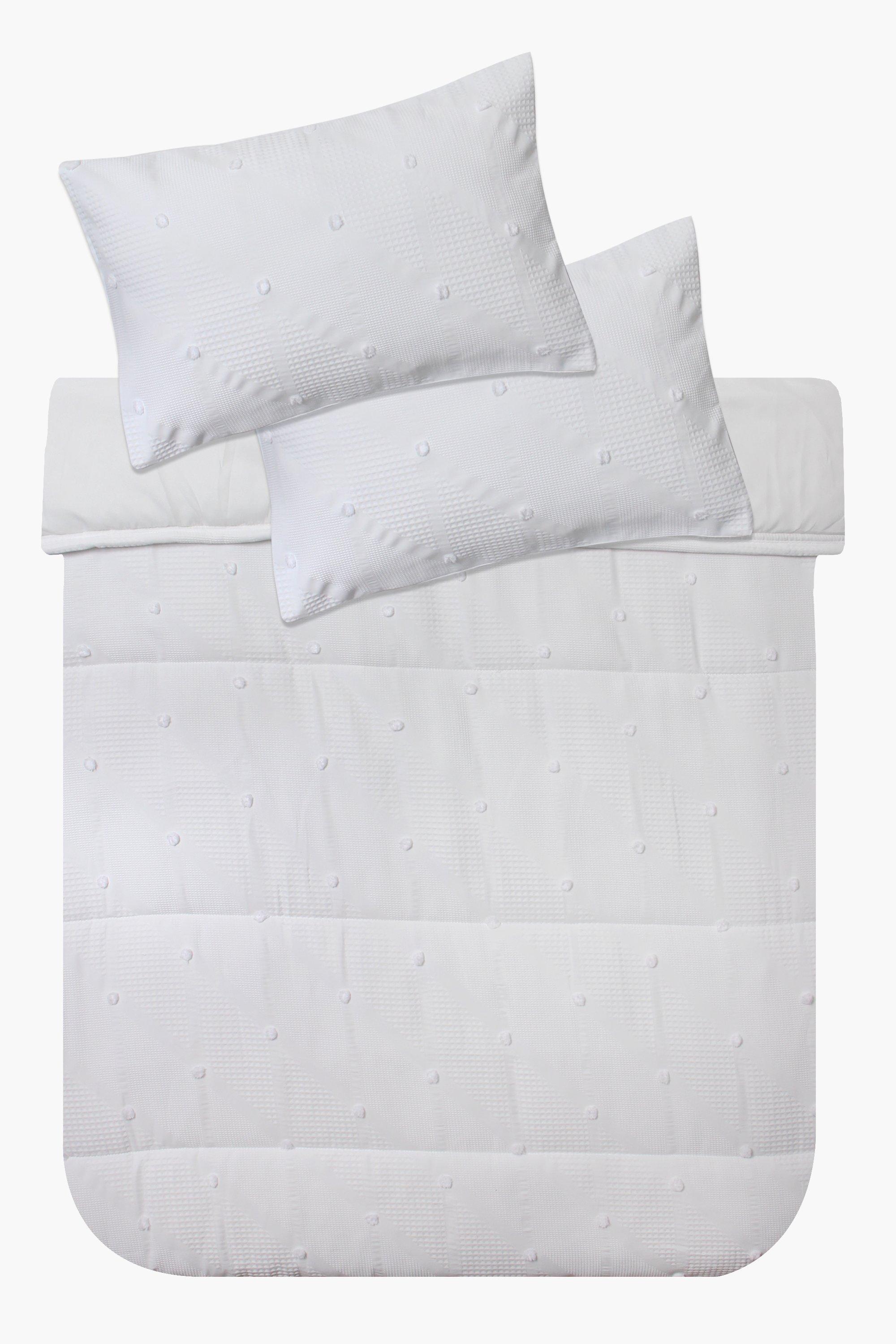 Soft Touch Clipped And Waffle Comforter Set