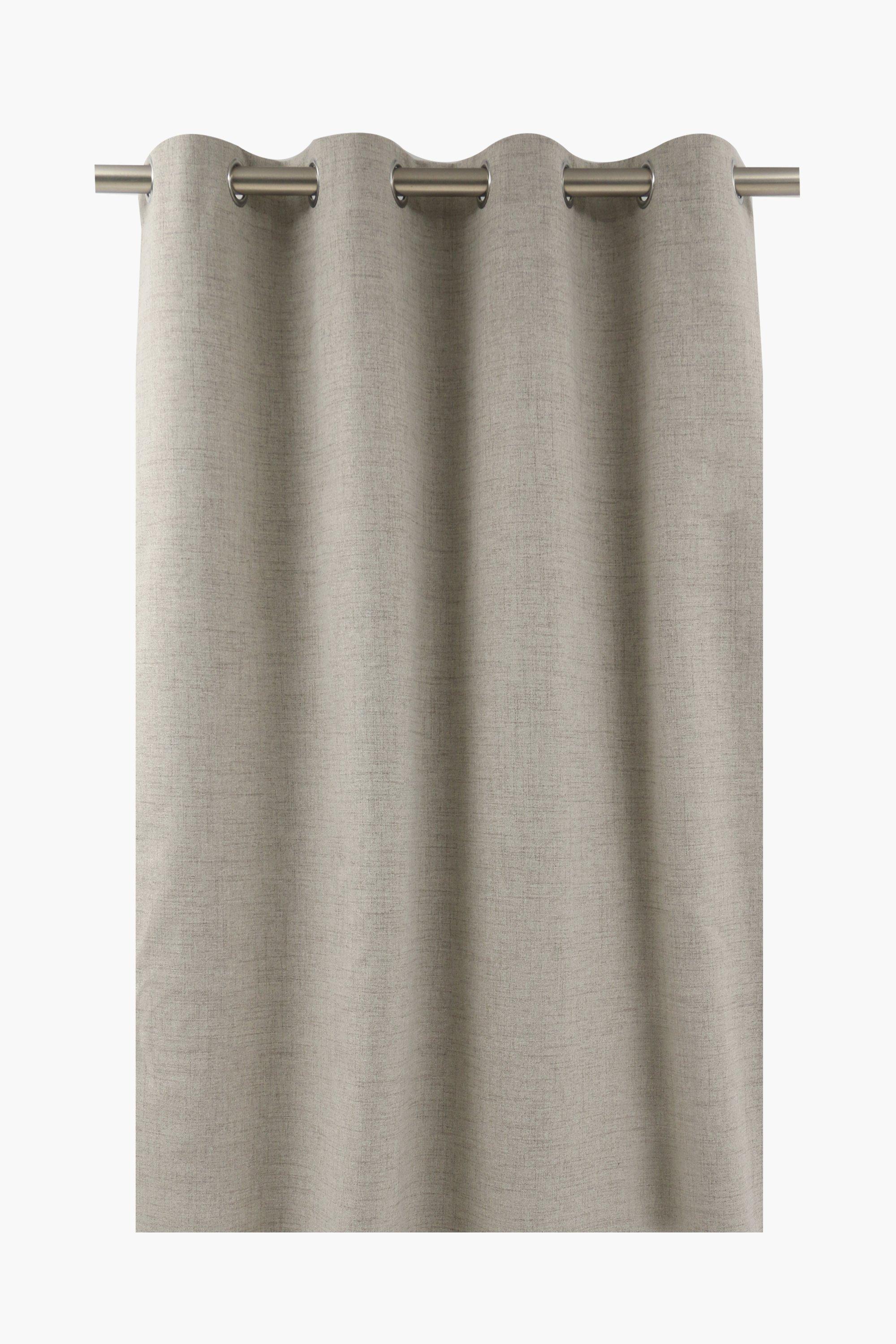 Bella Blockout Eyelet Curtain, 225x225cm