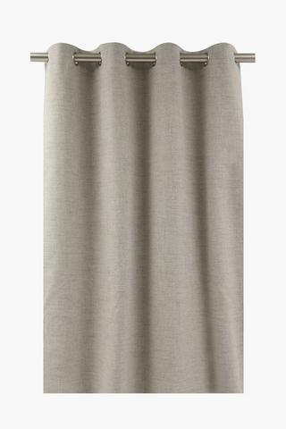 Bella Block Out Eyelet Curtain, 225x225cm