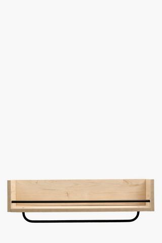 Wooden Floating Rack Shelf