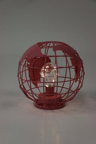 Metal Globe Light, Battery Operated
