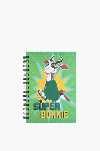 Super Bokkie Spiral Notebook A5