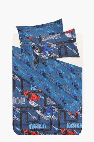 Soft Touch John Racer Glow In The Dark Comforter Set