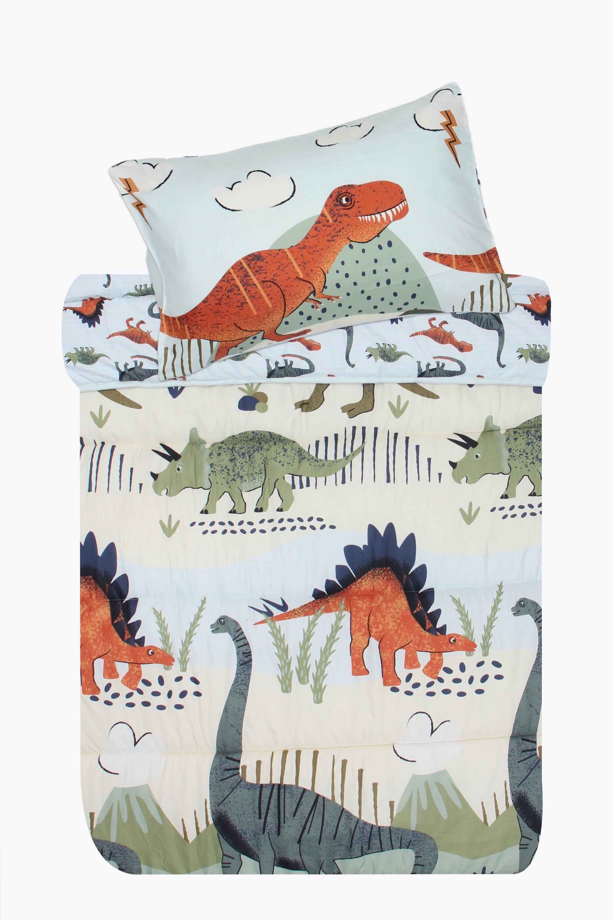 Soft Touch Dino Reversible Comforter Set