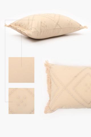 Tufted Scatter Cushion, 30x50cm