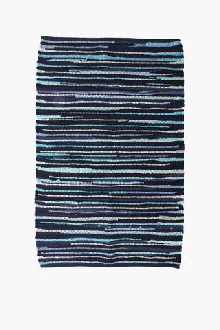 Chindi Striped Rug, 70x110cm