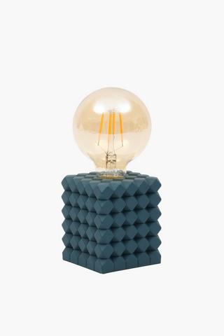 Ceramic Cube Led, 8x19cm