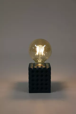 Ceramic Cube Led, 8x19cm