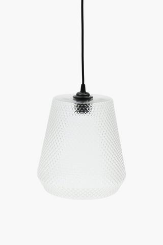 Dimple Glass Hanging Pendant, E27