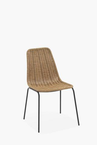 Plastic Rattan Chair