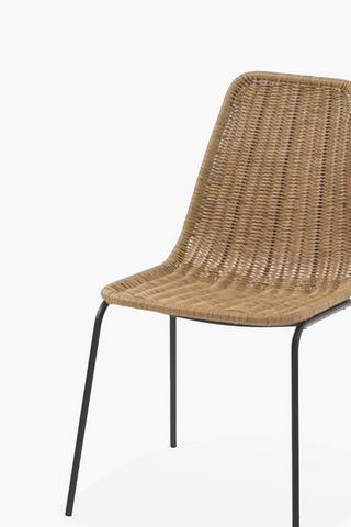Plastic Rattan Chair