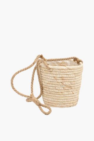 Hanging Jute Planter, 19x16cm