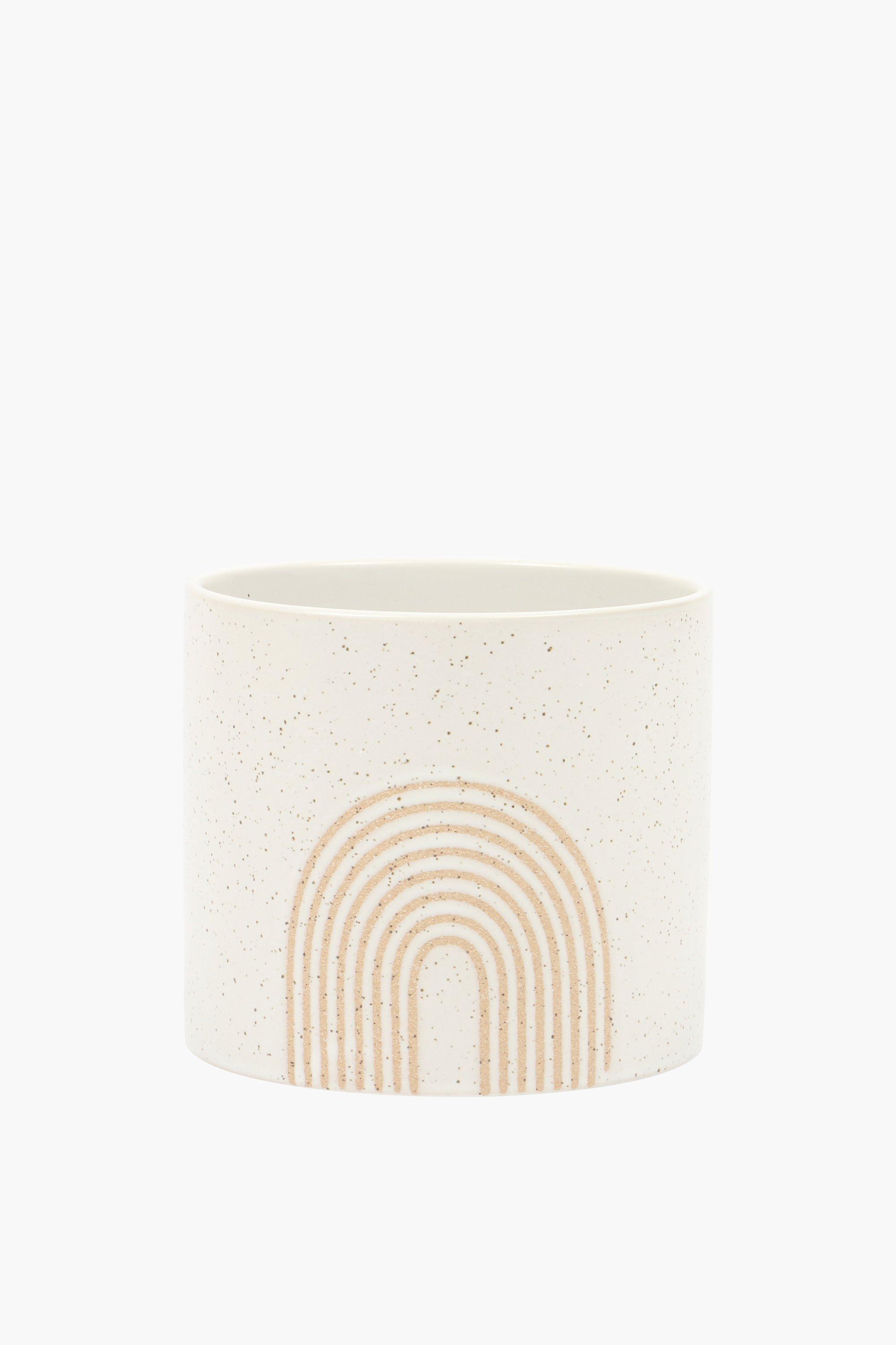 Rainbow Ceramic Planter, 16x14cm | Mr Price Home