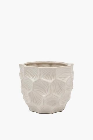 Dimple Leaf Planter, 17x20cm