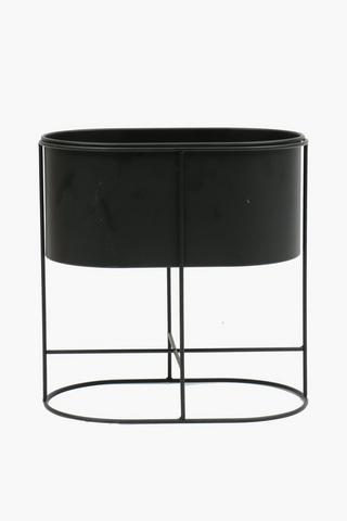 Oval Standing Planter, 23x36cm